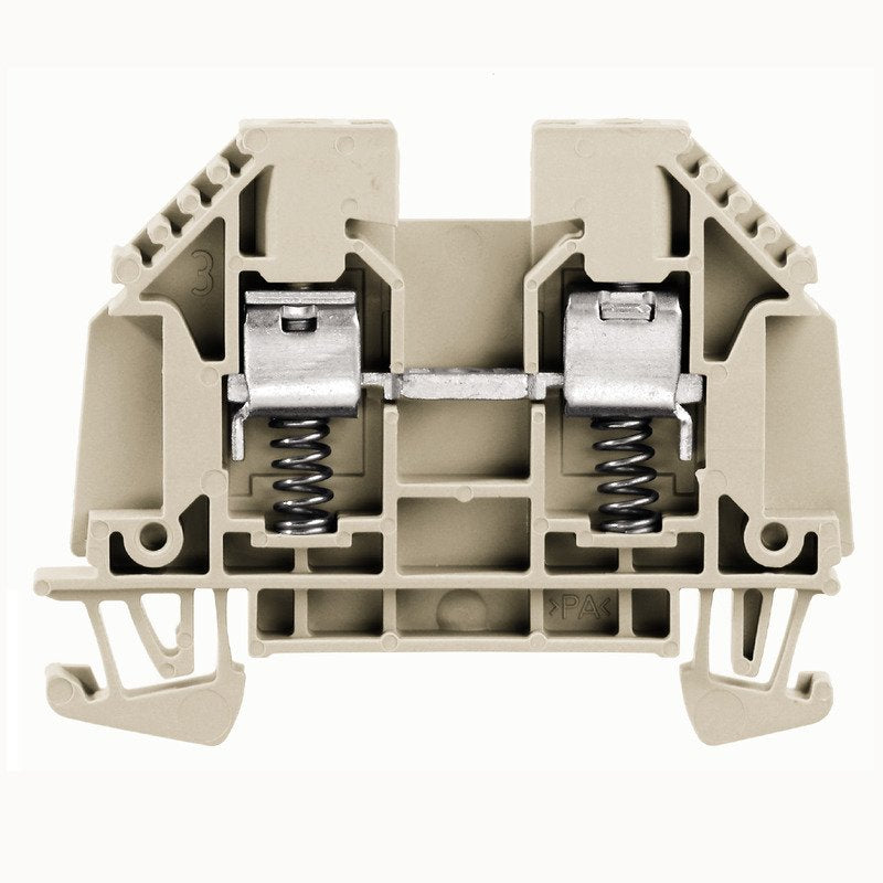 Weidmüller - Durchgangs-Reihenklemme Klemme WDU 6 SL Schraubanschl.,6mm² − 50 Stück