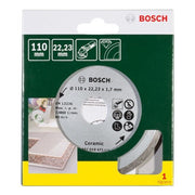 Bosch - Trenn-/Schleifscheibe Diamanttrennscheibe für 2607019471 Fliesen Durchmesser: