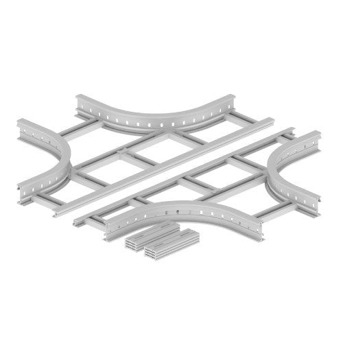 Unex - Kreuzstück für Kabelleiter Kreuzung 67408-04 85x400 R300 U23X
