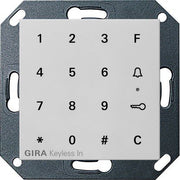 Gira - Bussystem-Zutrittskontrolleinrichtung Keyless-In-Codetastatur 2605015 grau