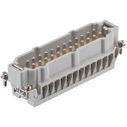 Harting - Kontakteinsatz für Rechtecksteckverbinder Steckverbinder-Einsatz 09330242691 Han 24E-STI FE AU