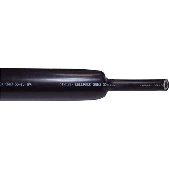 Cellpack - Schrumpfschlauch SRH3 75-20/1000 sw m.Kleber,in 1m Absch