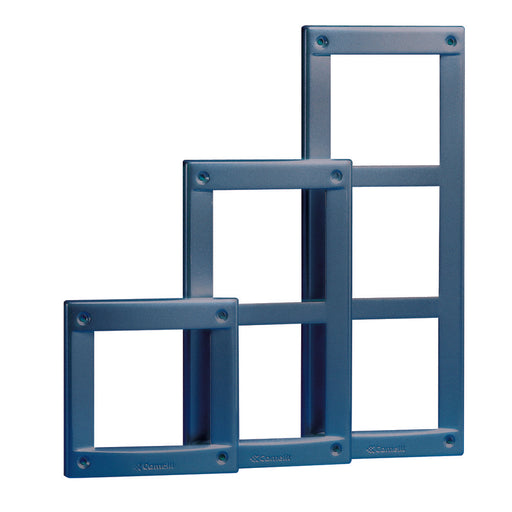 Comelit - Montageelement für Türstation Modulrahmen 3161/1 Vandalcom 1Mod.dkgr