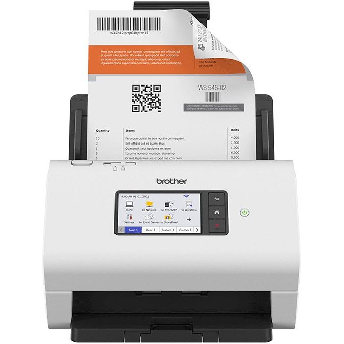 Brother - Drucker/Scanner/Kopierer Dokumentenscanner ADS-4900W