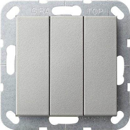 Gira - Installationsschalter Wippschalter 2830600 BS 3-f. Aus eds/lack