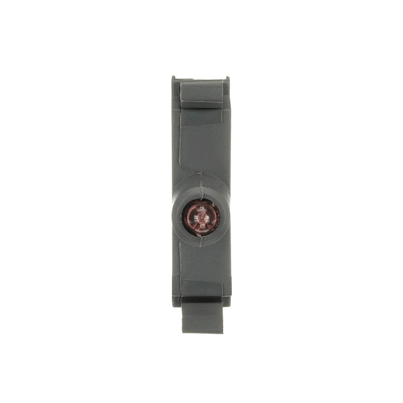 ABB Stotz S&J - Lampenfassungsblock für Befehls- und Meldegeräte Leuchtelement MLBL-07R tegr.LED rot, 230VAC