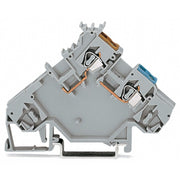 WAGO - Initiator/Aktor-Reihenklemme Einspeiseklemme 280-564 0,08-2,5mmq grau − 10 Stück