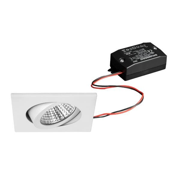 Brumberg Leuchten - Downlight/Strahler/Flutlicht LED-Einbaustrahler 38365073 230V 3000K weiß