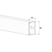 GGK - Leitungsführungskanal LFG-Kanal 25x40 gr 1003 − 2 Meter
