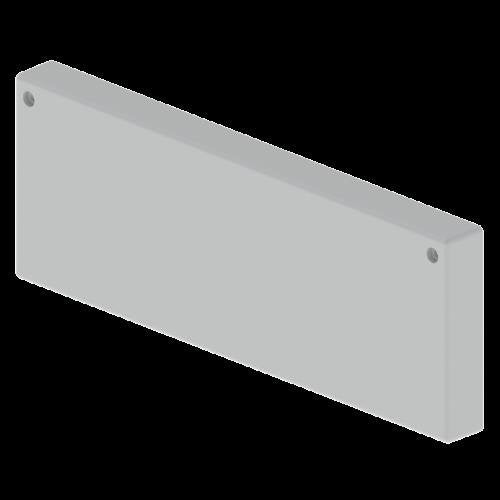 Unex - Endstück für Kabelrinne Endstück 66333 lichtgrau − 2 Stück by Unex
