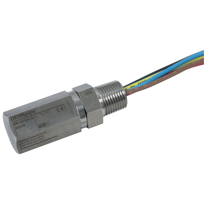DEHN - Überspannungsableiter für Informations-/MSR-Technik Überspannungsableiter DPI CD EXI+D 2X24 N DEHNpipe Ex (i)(d)