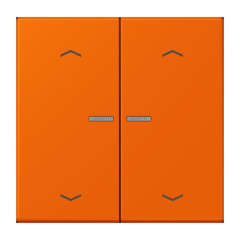 Jung - Bedienelement intelligent Taster mit Pfeilsymbolen BT LC 17102 P 224 orange
