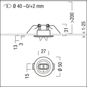 Zumtobel Group - Sicherheitsleuchte Sicherheitsleuchte RESCLITE P #42931086