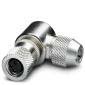 Phoenix Contact - Rundsteckverbinder, feldkonfektionierbar (Industriesteckverbinder) Steckverbinder SACC-M 8FR-3CON-SH 3-polig Bu/gew M8