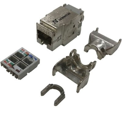 Aginode - Modularer Steckverbinder LANmark7 GG45-Buchse Cat7A N420.736 1000MHz − 24 Stück