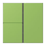 Jung - Abdeckung/Bedienelement für Installationsschalterprogramme Tastensatz 3fach LC 403 TSA 220 vert 31
