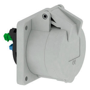 Bals Elektrotech - CEE-Anbausteckdose (IEC 60309) Anbausteckdose gerade 16A 130278 5p(3P+N+PE) 1h >50V