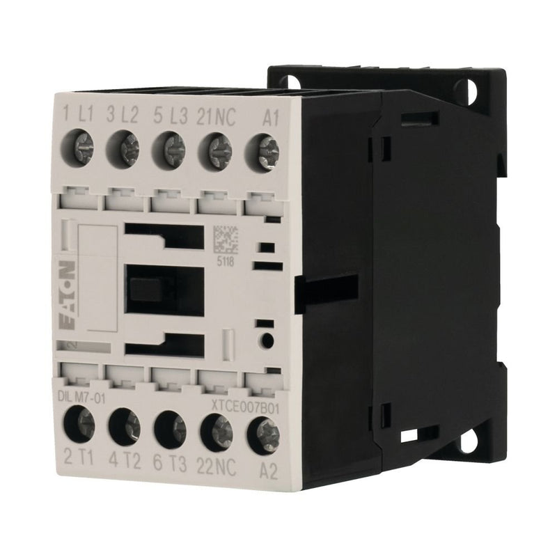Eaton - Leistungsschütz zum Schalten von Wechselstrom Leistungsschütz DILM7-01(240V50HZ) 1Ö 3kW/400V,AC