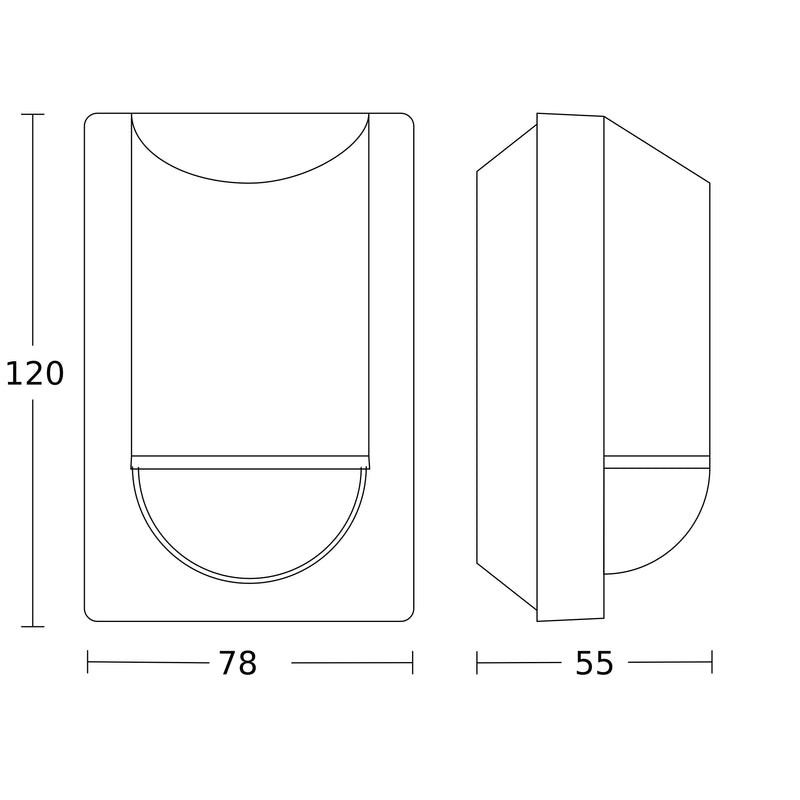 Steinel - Bewegungsmelder/Präsenzmelder komplett Bewegungsmelder IS 2180-2 AP WS COM1 (on/off)  − 1 Stück