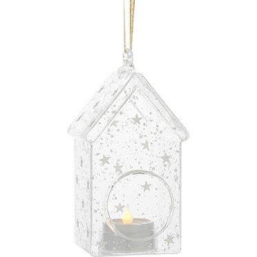Scharnberger+Hasenbein - Festbeleuchtung LED-Deko Haus 13cm 2erSet 57443 batteriebetrieb