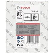 Bosch - Heftklammer Schmalrückenklammer TK40 2608200702 25G 5,8 mm 1,2 mm 25