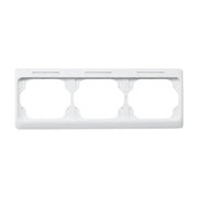 Busch-Jaeger - Abdeckrahmen Rahmen 3-fach 1723 NSKA-24G stws, waager. Sichtf