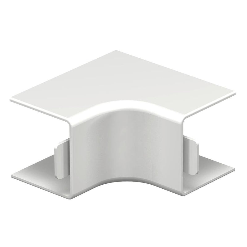 OBO Bettermann - Inneneck für Leitungsführungskanal Inneneckhaube WDK HI25025RW 25x25mm, reinweiß − 4 Stück
