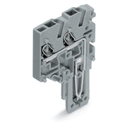 WAGO - Ein- und mehrpolige Klemmenleiste 2-Leiter-Endmodul 2020-281 CAGECLAMP,1,5mm²,gr − 250 Stück