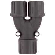 Lapp Zubehör - Verbinder für Wellschläuche SILVYN-FPAX-Y-28-21-21-BK 55507352 − 3 Stück
