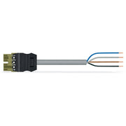 WAGO - Konfektionierte Leitung für steckbare Gebäudeinstallation konfekt. Anschlussleitung 771-9994/206-405 Eca,Stecker
