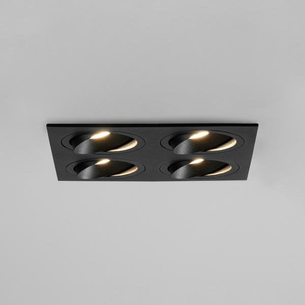Brumberg Leuchten - Downlight/Strahler/Flutlicht Einbaumodul quadratisch 45031180 4-fach