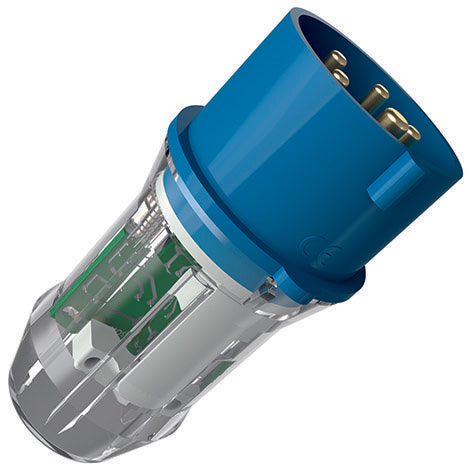 Mennekes - CEE-Stecker (IEC 60309) Drehfeld 3232 32A,5p,9h,230V,IP44 − 1 Stück by Mennekes
