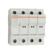 Mersen - Halter für zylindrische Sicherung Sicherungshalter CMC103N 10x38 AC690V 32A 3+N − 3 Stück