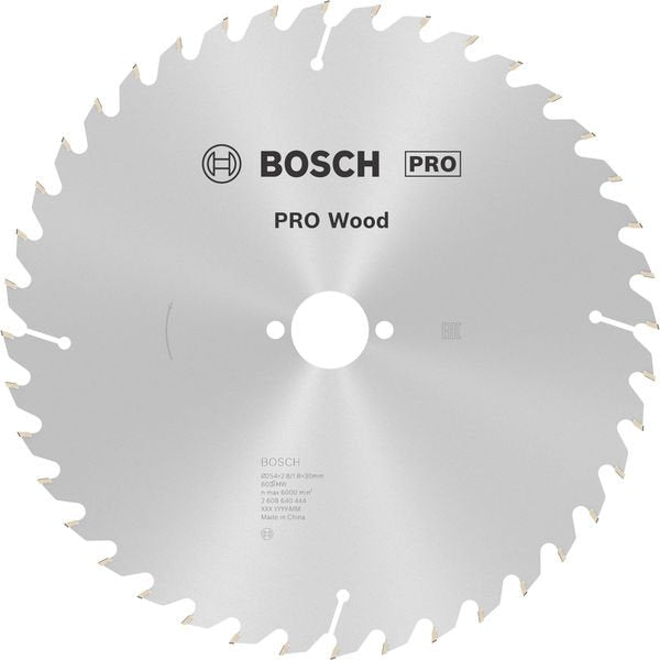 Bosch - Kreissägeblatt PRO Wood Kreissägeblatt, 2608640444 254 x 2,8 x 30 mm