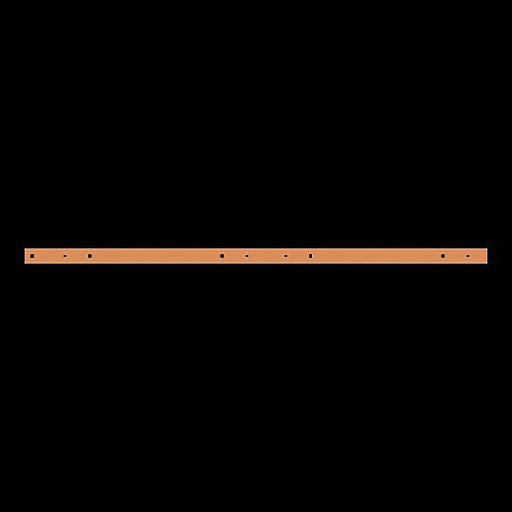 Striebel&John - Sammelschiene Kupferschiene ZX1067 30x10mm L:1048mm