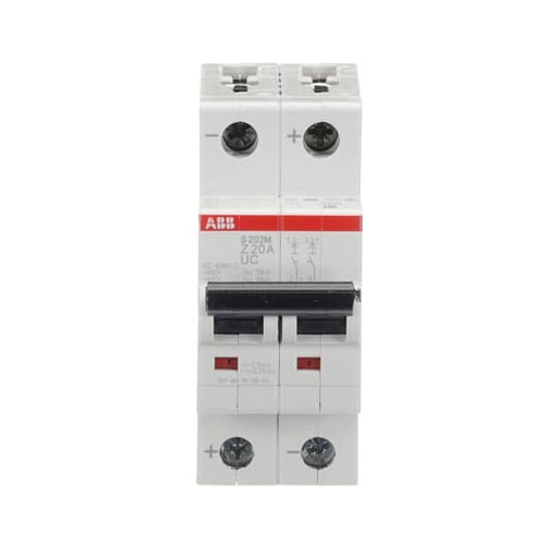 ABB Stotz S&amp;J - Leitungsschutzschalter Sicherungsautomat S202M-Z20UC 10 kA, 20 A, 2P − 1 Stück by ABB Stotz S&amp;J
