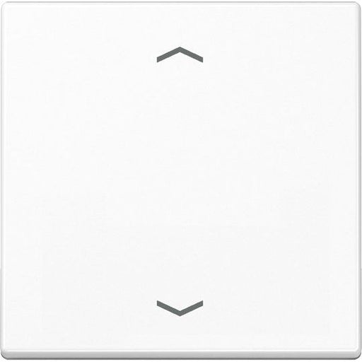 Jung - Abdeckung/Bedienelement für Installationsschalterprogramme Wippe Symbole aws A 590 P WW für Taster