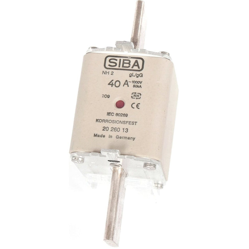 Siba - Messersicherung NH-Sicherungseinsatz 2000403.250 250A NH2 gB 500V − 3 Stück