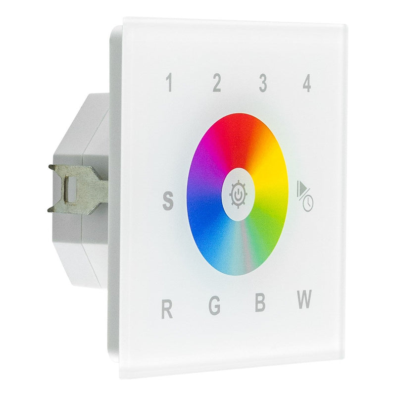 EVN Lichttechnik - Steuergerät für Leuchten DALI-Wandpanel DAL8WPRGBW 4-Kanal DT8, DALI2