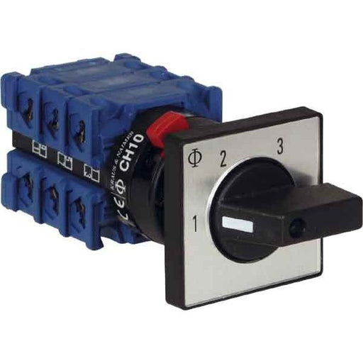 Kraus&amp;Naimer - Lastschalter Stufenschalter CH10 A250-600 FT2 ohne 0-Stellung,2pol − 1 Stück by Kraus&amp;Naimer
