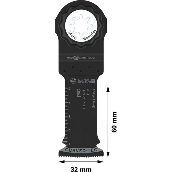 Bosch - Blatt für Oszillierer PRO PAIZ 32 APB Blatt für 2608669130 Multifunktionswerkze