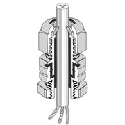 Hensel - Kabelverschraubung Kombi-Belüftungsstutzen KBM 25 M25 IP66/6