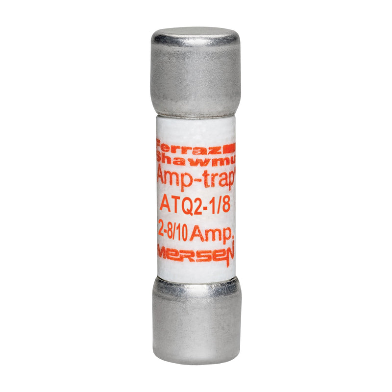 Mersen - Zylindrische Sicherung Sicherungseinsatz Midget ATQ2-1/8 ATQ 10x38 2,125A T − 10 Stück