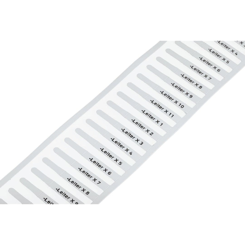 WAGO - Kabelmarkierungssystem Leitermarkierer 211-821 23x4mm 2500stk/Rolle