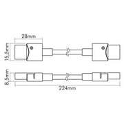 Nobile - Zubehör/Ersatzteile für Lichtschlauch/-band Verbinder flexibel 5er Set 5011510675 − 1 Stück