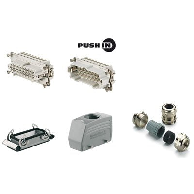 Weidmüller - Zubehör/Ersatzteile für Industriesteckverbinder Steckverbinder-Set Push in HDC KIT HE-P 16.121 Baureihe HE