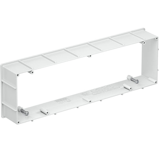 Kaiser - Zubehör/Ersatzteile für Dose/Gehäuse für Montage in der Wand/Decke Aufsatzrahmen zu 9914.10 3 9914.10.68 08x98x45 mm