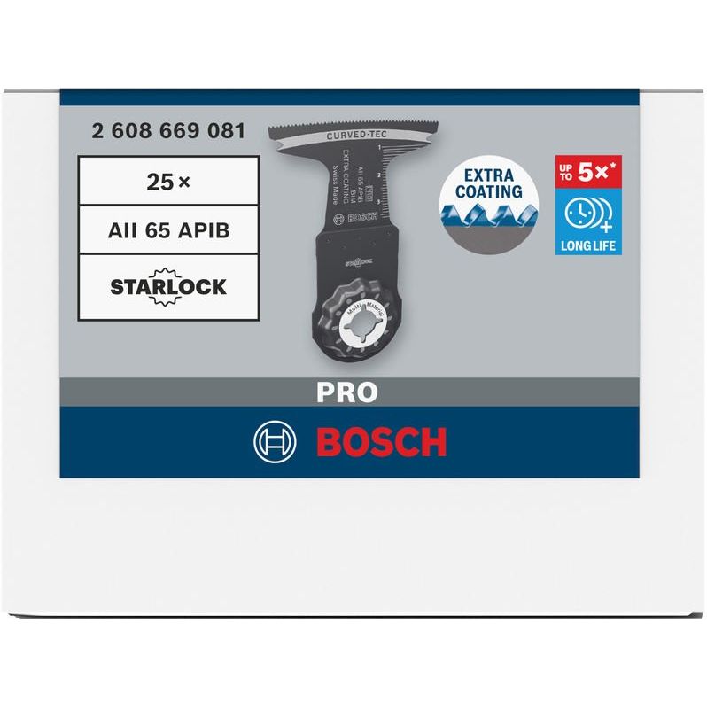 Bosch - Blatt für Oszillierer PRO AII 65 APIB Blatt für 2608669081 Multifunktionswerkze