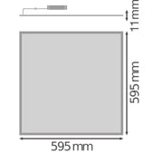 Ledvance - Decken-/Wandleuchte LED-Panel M600 BIO.HCLPL600S40WTWD. HCL, TW, DALI