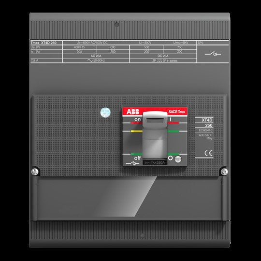 ABB Stotz S&J - Lasttrennschalter Kompakt. Lasttrennschalter XT4D 250 4p F F max XT4